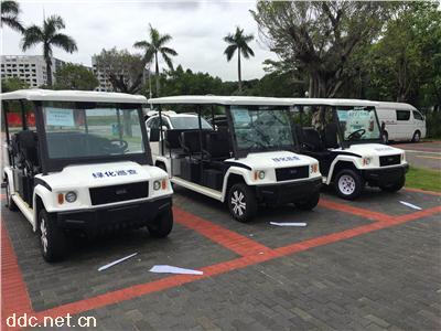  八座悍马款电动巡逻车